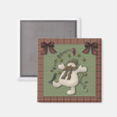 Wynter Blessin's Snowman Magnet (Recto/Verso)
