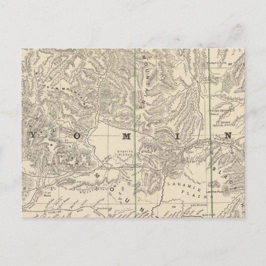 Wyoming 2 briefkaart (Voorkant)