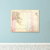 Wyoming 3 canvas afdruk (Insitu (Houten vloer))