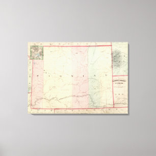 Wyoming 3 canvas afdruk