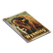 Wyoming American Bison Notitieboek (Rechterzijde)