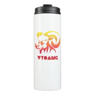 Wyoming Bighorn Sheep Thermosbeker