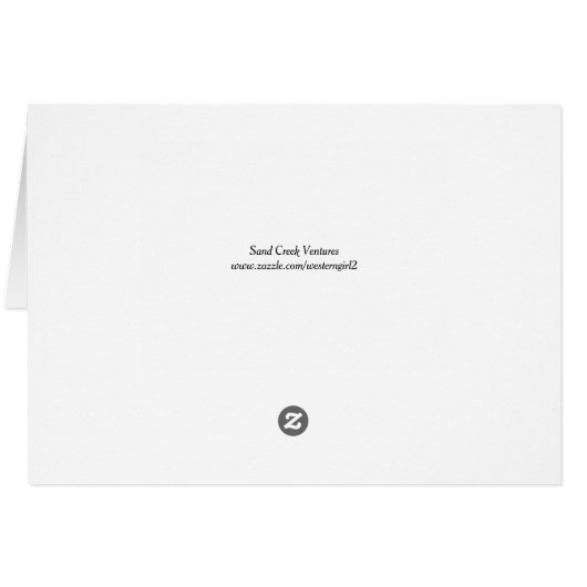 Wyoming Bison Fine Art Toutes les occasions Grey C (Dos Horizontal)