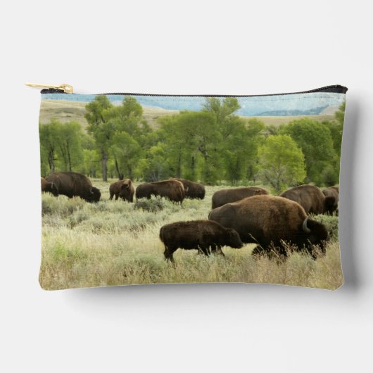 Wyoming Bison Nature Animal Photography Etui (Voorkant)