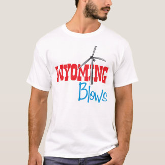 Wyoming Blows Style 2 T-shirt