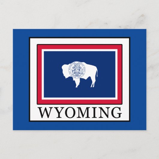 Wyoming Briefkaart (Voorkant)