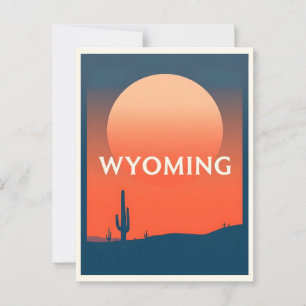 Wyoming Briefkaart