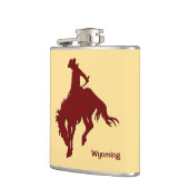 Wyoming Bucking Horse Heupfles (Links)