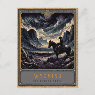 Wyoming   Carte postale Art gothique