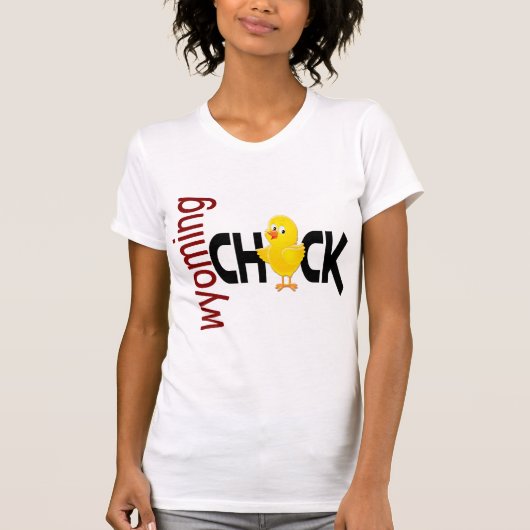 Wyoming Chick 1 T-shirt (Voorkant)
