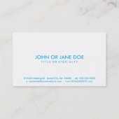 wyoming chill fade visitekaartje (Achterkant)