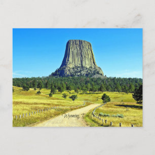 Wyoming, Devil's Tower Briefkaart