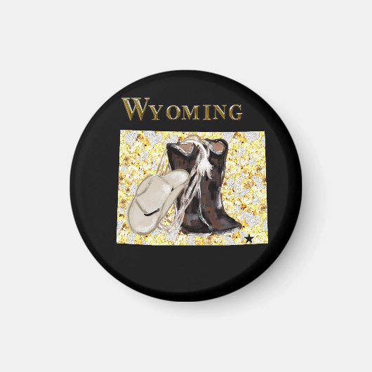 WYOMING DREAM MAGNEET (Voorkant)
