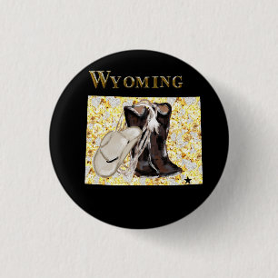 WYOMING DREAM RONDE BUTTON 3,2 CM