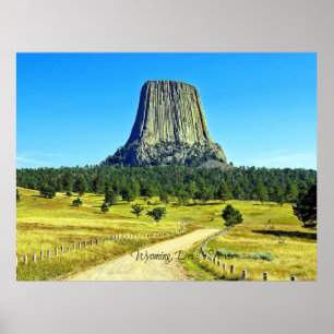 Wyoming, Duivels Toren Poster