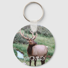 WYOMING ELK Sleutelhanger