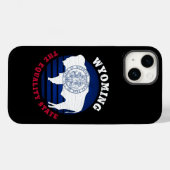 WYOMING EQUALITY STATE FLAG Case-Mate iPhone CASE (Achterkant (horizontaal))