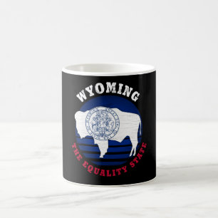 WYOMING EQUALITY STATE FLAG KOFFIEMOK