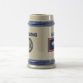 Wyoming Flag Beer Stein Bierpul (Center)