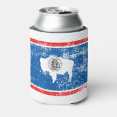 Wyoming Flag Blikjeskoeler (Blikje Achterkant)