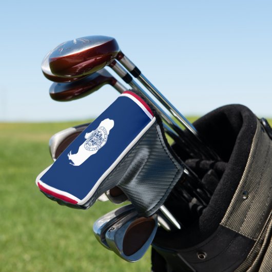 Wyoming Flag Golfheadcover (Insitu)