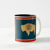 Wyoming Flag Mok (Voorkant rechts)