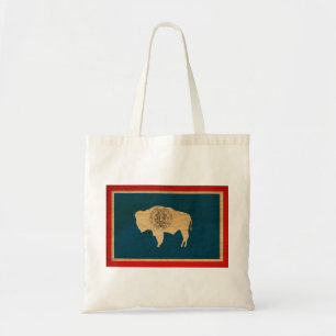 Wyoming Flag Tote Bag