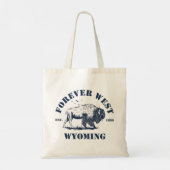 Wyoming, Forever West Tote Bag (Achterkant)