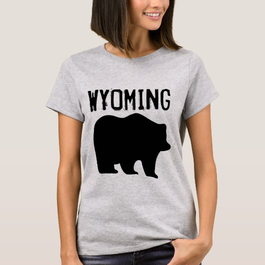 WYOMING GRIZZLY BEER T-Shirts (Voorkant)