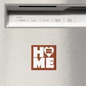 Wyoming Home Heart State Frigo Magnet (In Situ (Lave-vaisselle))