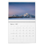 Wyoming Landschappen Kalender (Feb 2027)