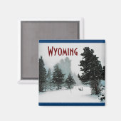 Wyoming Magnet Magneet (Voorkant / Achterkant)