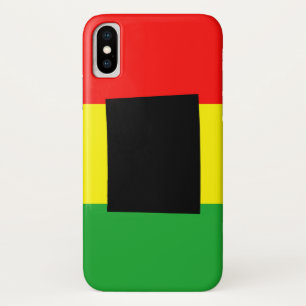 Wyoming met Rasta-kleuren iPhone X Hoesje