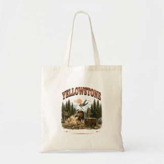 Wyoming Mountains National Park Aai onze huisdiere Tote Bag