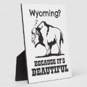 Wyoming? Omdat het prachtig is Fotoplaat (Zijkant)