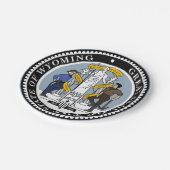 Wyoming Papieren Bordje (Gekanteld)
