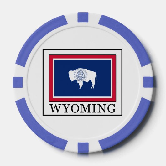 Wyoming Poker Chips (Voorkant)