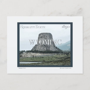 Wyoming Poster Briefkaart
