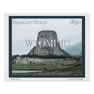 Wyoming Poster Perfect Poster