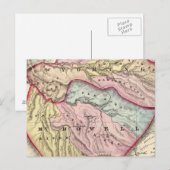 Wyoming, provincie McDowell Briefkaart (Voorkant / Achterkant)