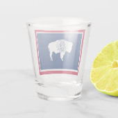 WYOMING SHOT GLAS (Achterkant)