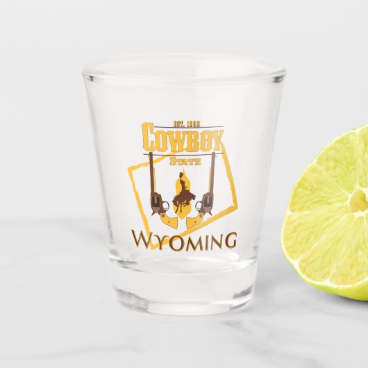 Wyoming Shot Glass Glas (Voorkant)