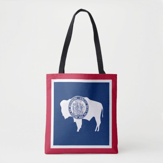 Wyoming Staatsvlag Draagtas (Voorkant)