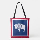 Wyoming Staatsvlag Draagtas (Achterkant)