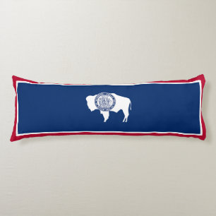 Wyoming Staatsvlag Lichaamskussen