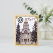 Wyoming State Capitol, Cheyenne, WY Briefkaart (Staand voorkant)