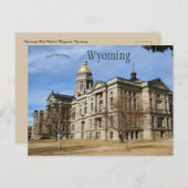 Wyoming State Capitol in Cheyenne Wyoming Briefkaart (Voorkant / Achterkant)
