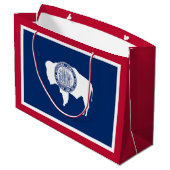 Wyoming State Flag Groot Cadeauzakje (Achterkant Gekanteld)