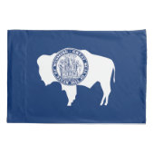 Wyoming State Flag Kussensloop (Achterkant)