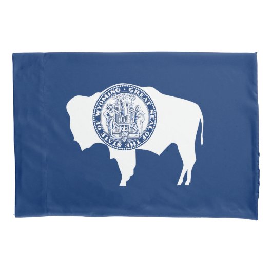Wyoming State Flag Kussensloop (Voorkant)